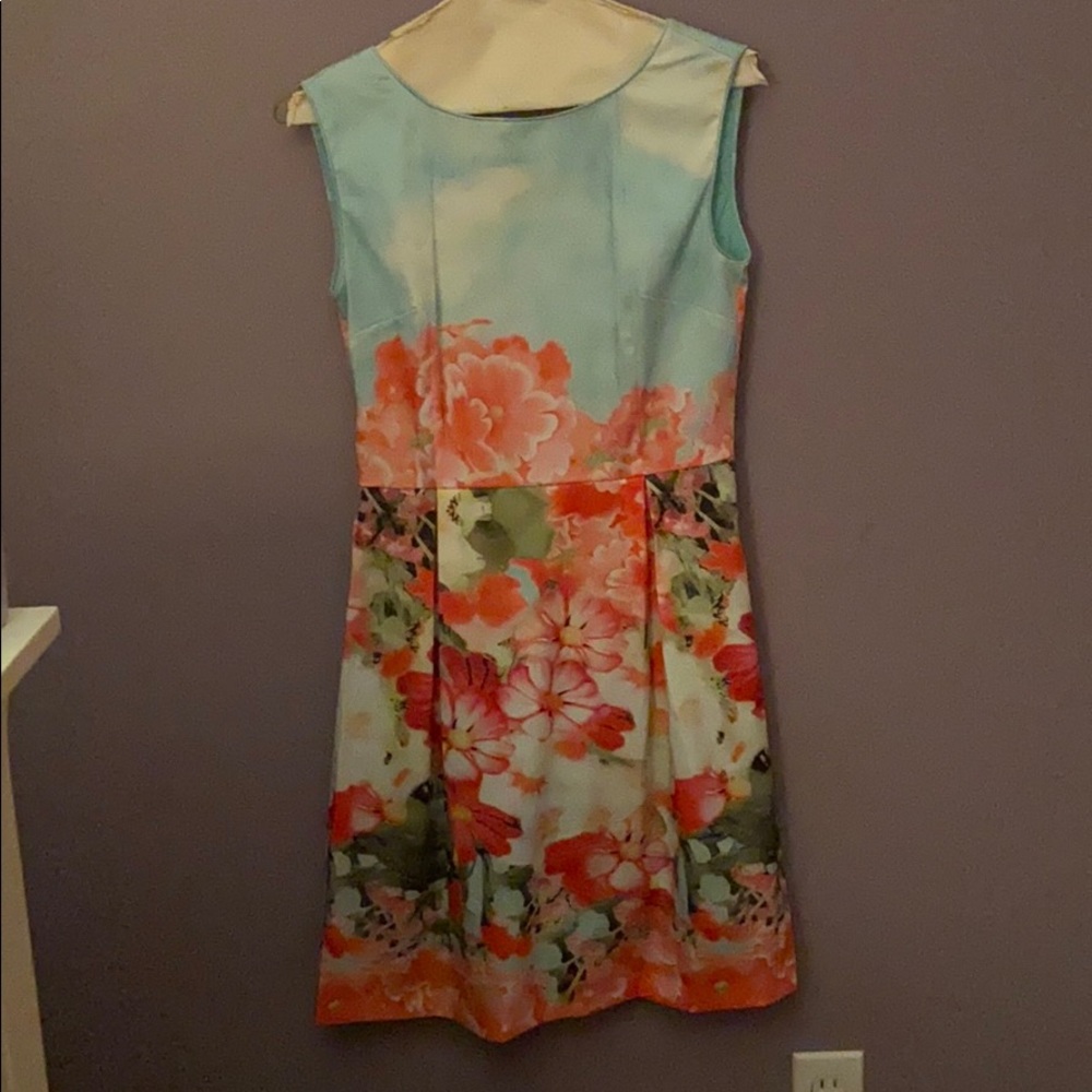 Printed colorful dress!